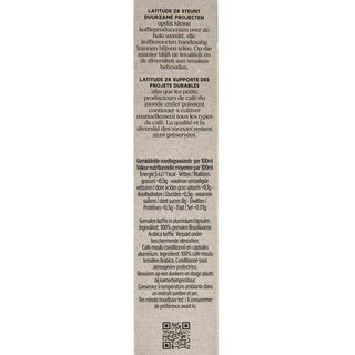 Latitude 28 | Café | Brazil | Caps | Fairtrade 