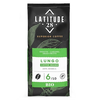 Latitude 28 | Koffie | Lungo | Bonen | Bio 500 gr