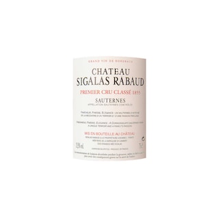 Chateau Sigalas Rabaud | Sauternes 1er Cru Classé | 2007 