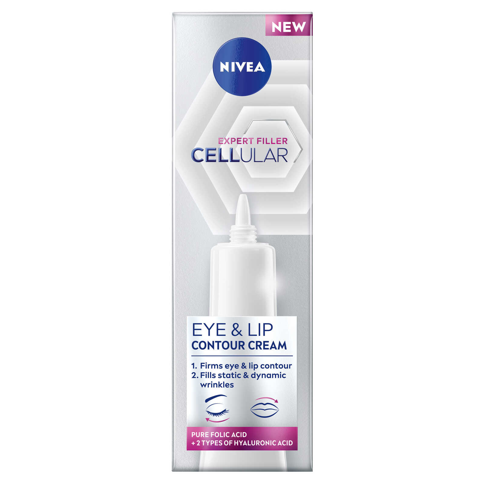 Nivea | Visage | Creme yeux  et Lèvres | Contour 