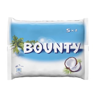 Bounty | Chocolat | Barres | Coco 5 x 57 gr