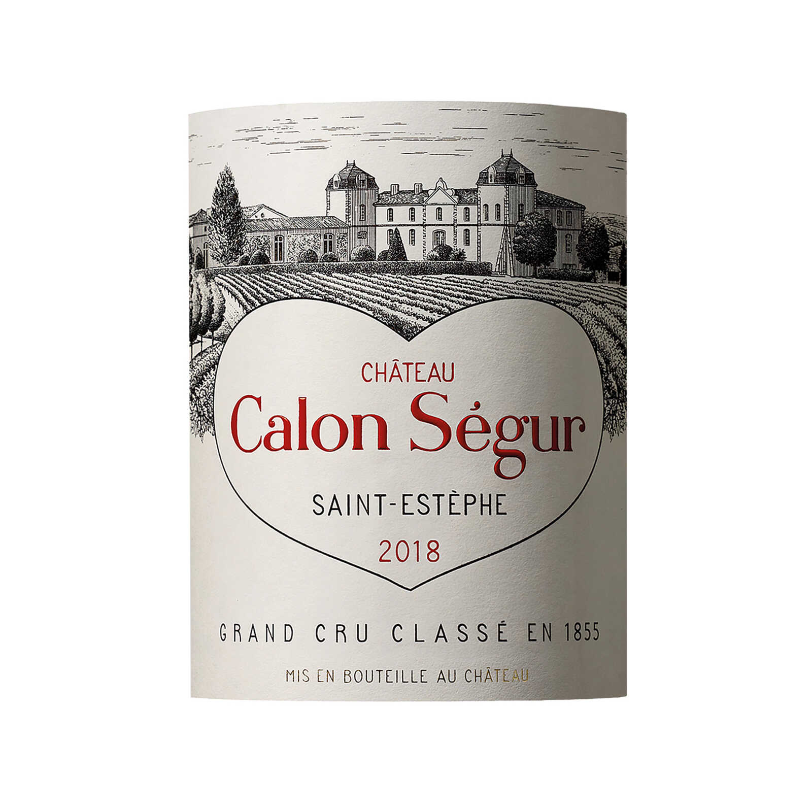 France - Frankrijk | Bordeaux - St-Estephe | Château Calon Segur 2018 | Caisse en bois 