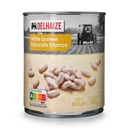 Delhaize | Haricots | Blancs 530 gr
