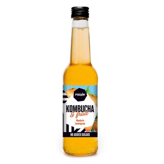Razzle | Kombucha | Mandarijn Citroengras | Bio 27,5 cl