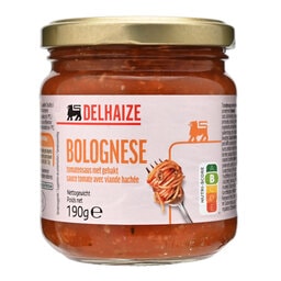 Delhaize | Sauce | Bolognaise 