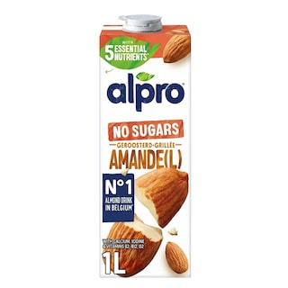 Alpro | Amandel | Geroosterd | Zonder Suikers 