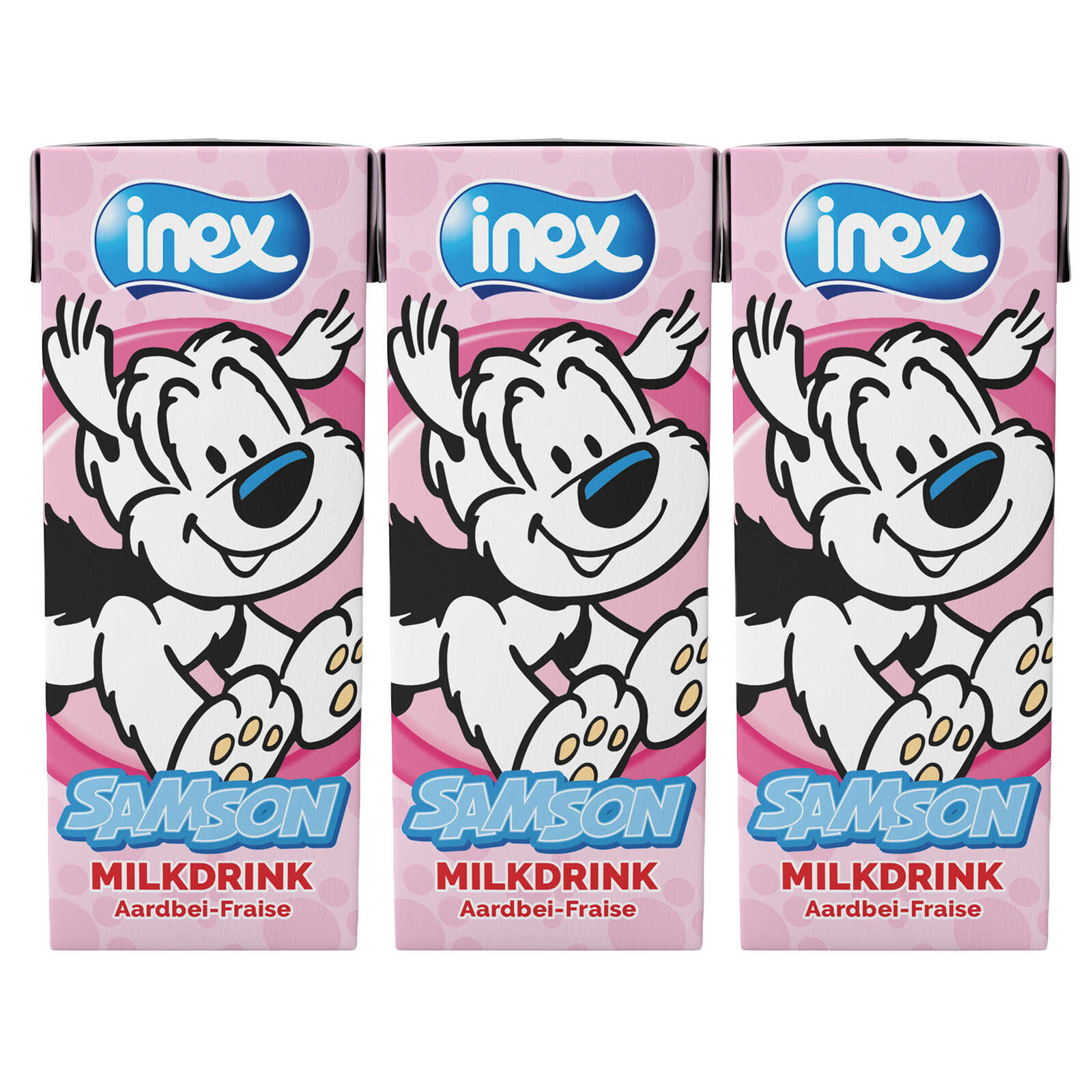 Inex Melk | Gearomatiseerd  | Aardbei | Samson