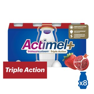 Actimel | Drinkyoghurt | Aardbei | Granaatappel 