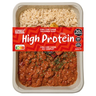 Natural Healthy Meals | Chili Con Carne | Rijst 