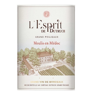 L'Esprit de Dutruch Grand Poujeaux | Moulis-en-Médoc | 2019 75 cl
