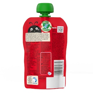 Olvarit | Gourde | Fraise Banane Kiwi Pomme | 12M 100 gr