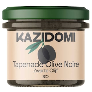 Kazidomi | Tapenade | Zwarte olijven | Bio 100 gr