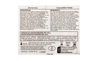 Delhaize | Croque | Poulet | Jambon et fromage 250 gr