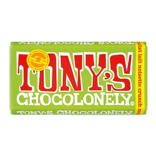 Tony's Chocolonely | Chocolade | Melk | Hazelnoot Crunch | Fairtrade 