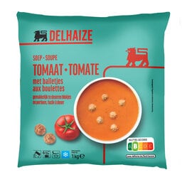 Delhaize | Soep | Tomaten | Ballekes 