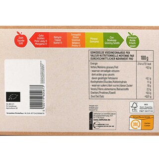Delhaize | Bio | Appelen | Mini | Verpakt | 8st | Bio 