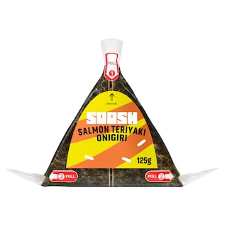 Soosh | Onigiri | Zalm | Teriyaki saus 