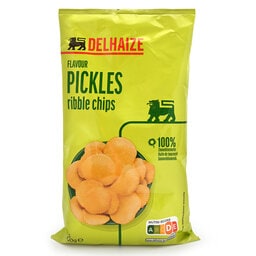 Delhaize | Chips | Ribbled | Pickles 250 gr