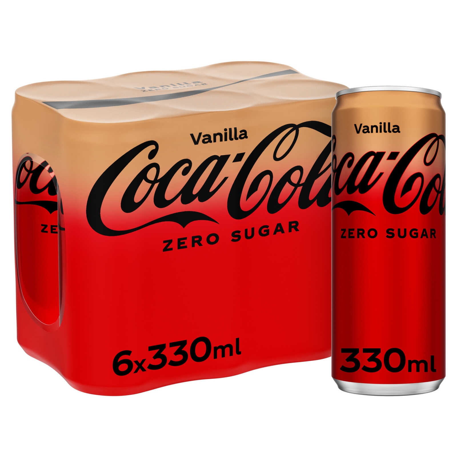 Coca-Cola Zero Sugar | Vanille | Blik