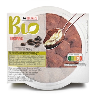 Delhaize | Bio | Tiramisu | Bio 