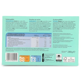 Delhaize | Gaufres | Mini gaufres sucrées 