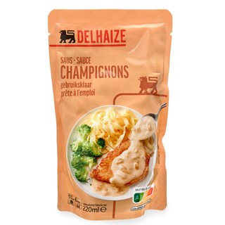 Delhaize | Saus | Champignon | Doypack 22 cl