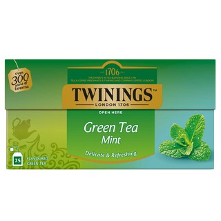 Twinings | Thé | Vert | Menthe | Sachets 38 gr