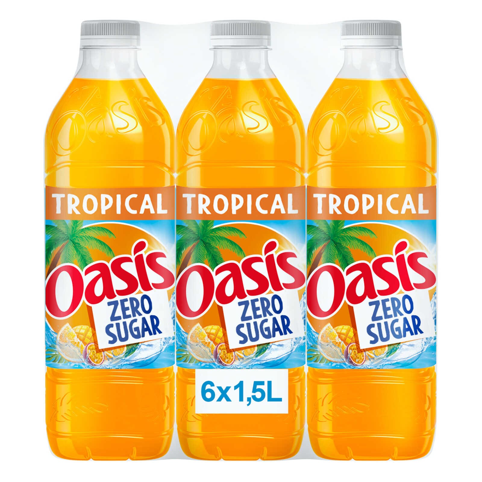 Oasis Tropical | Zero Sugar | rPET