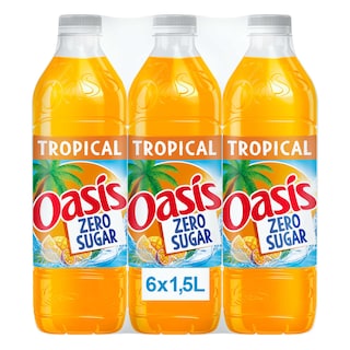 Oasis | Tropical | Zero Sugar | rPET 