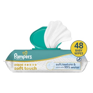 Pampers | Aqua Harmonie | Babydoekjes | Aqua Soft Touch 48 st