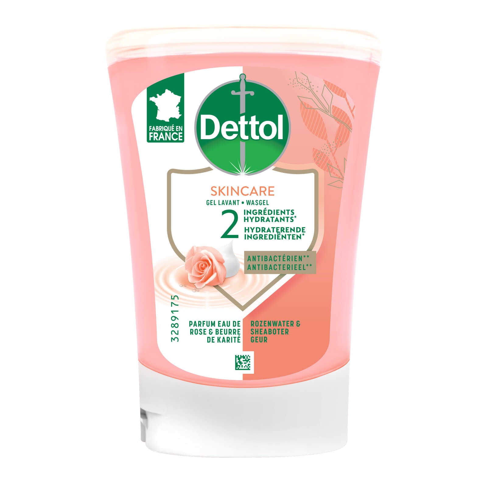 Dettol Navulling Shea b & Rozen extracten | 25cl