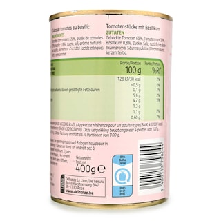 Delhaize | Pulpe de tomates | Basilic 
