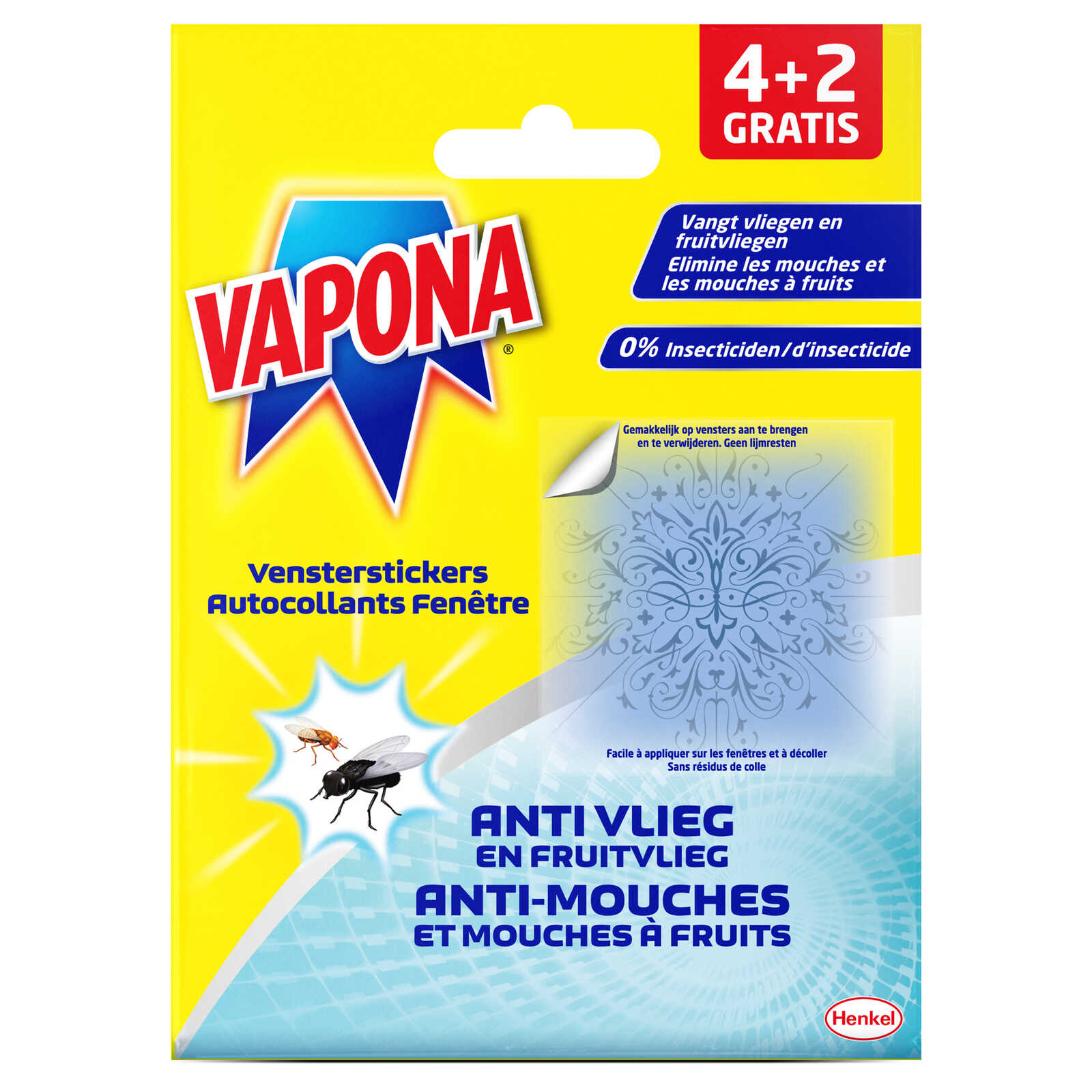 Vapona Raamsticker  | 6