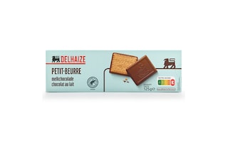 Delhaize | Petit beurre | Chocolat au lait 