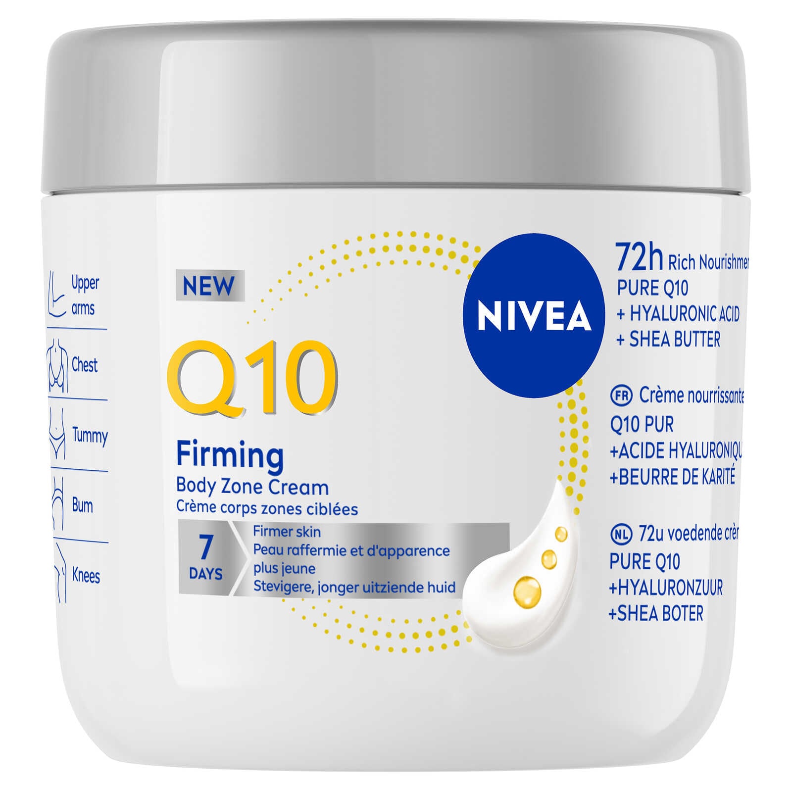 Nivea Verstevigende Bodycrème | Q10 en Hyaluron
