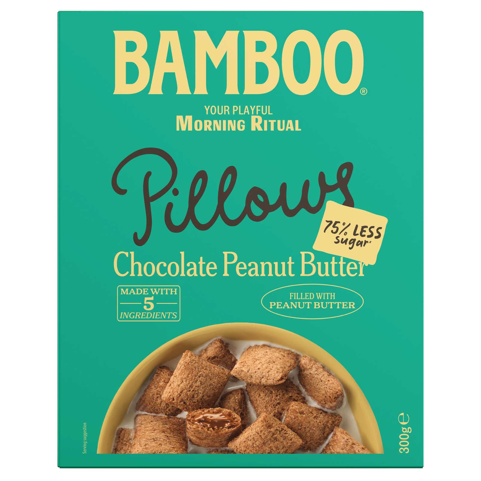 Bamboo Goodness Ontbijtgranen | Gevuld chocolade&pindakaas