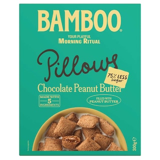 Bamboo Goodness | Céréales fourrées | Choc&beurre cacahuète 300 gr