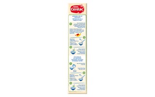 Nestlé | Cerelac | Céréale Biscuitée | Sans Gluten | Bébé | 4m 300 gr
