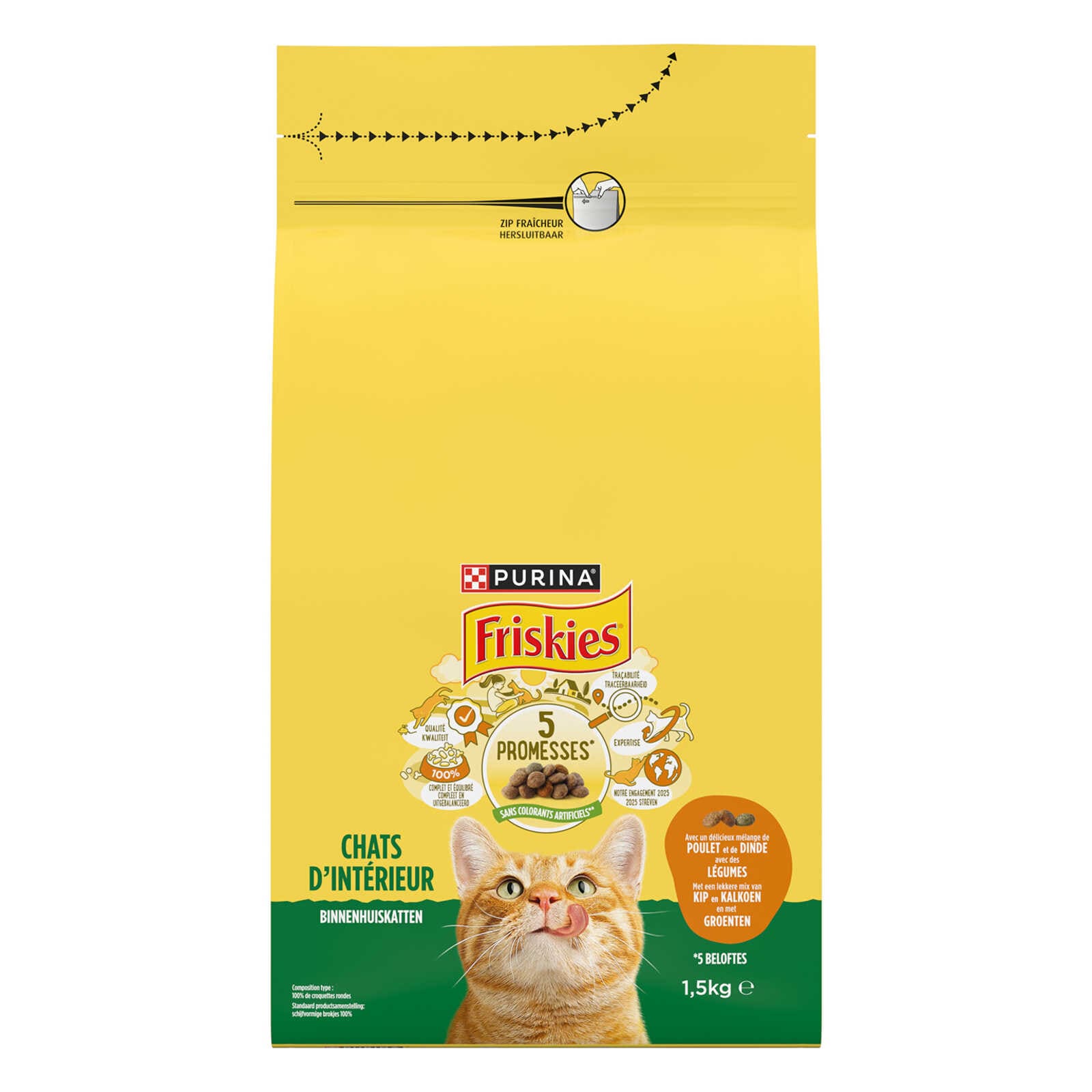 Purina ONE Kattenvoeding | Adult | Brokjes | Kip