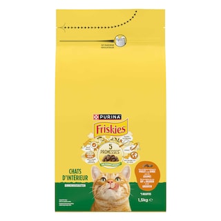 Purina ONE | Aliment Chat | Adulte | Croquettes | Poulet 1,5 kg