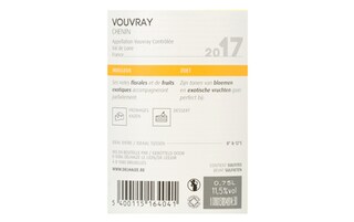 France - Frankrijk | Loire | Vouvray Wit | 1/2 Sec 