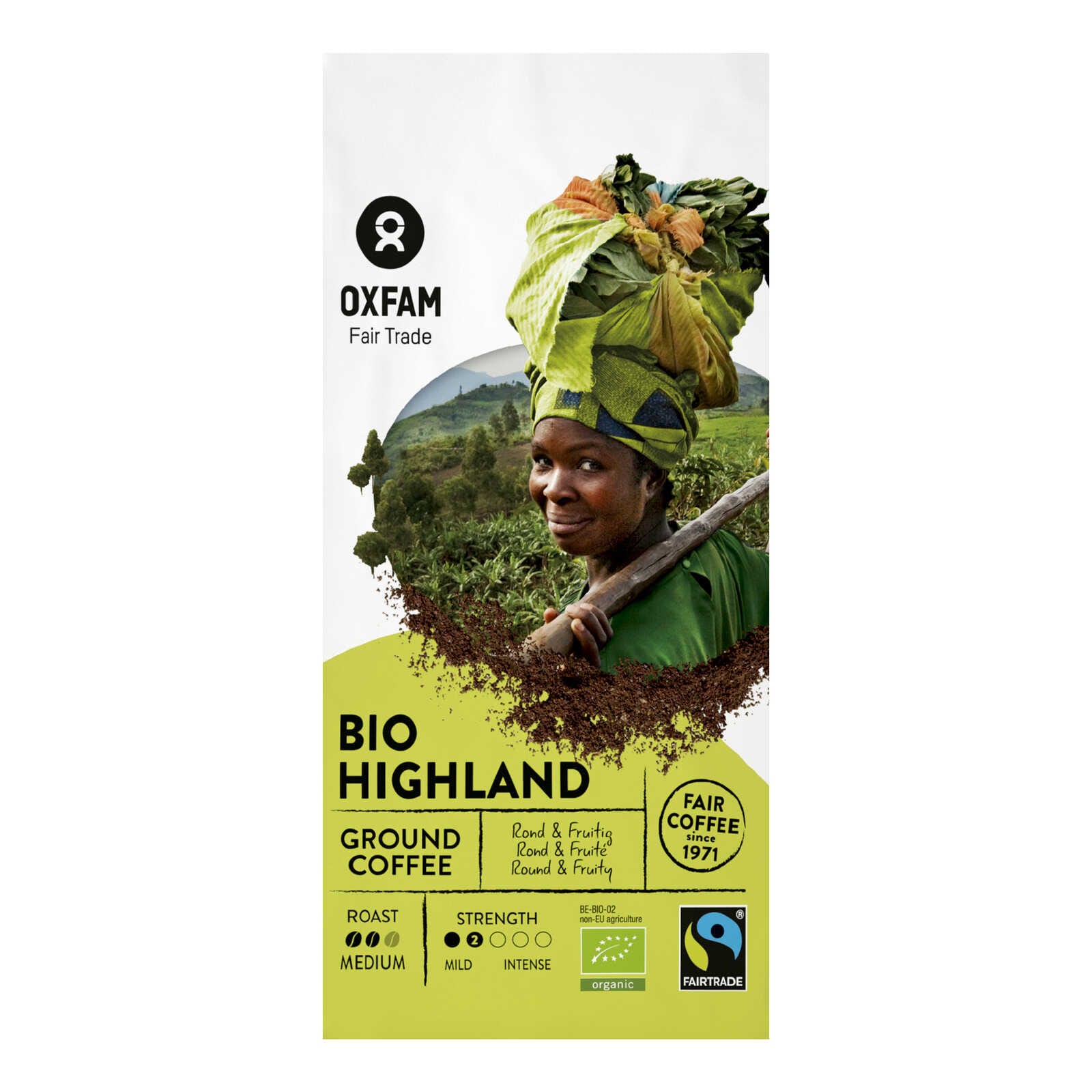 Oxfam Koffie | Gemalen | | Highland | Bio | FT