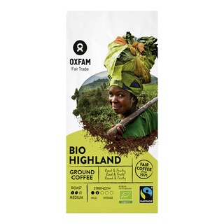 Oxfam | Koffie | Gemalen | | Highland | Bio | FT 250 gr