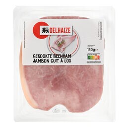 Delhaize | Jambon cuit à l'os | Artisanal | Tranches 150 gr