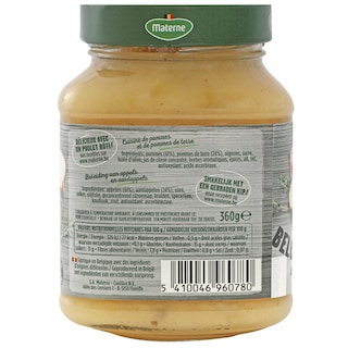 Materne | Compote | Façon Belge 