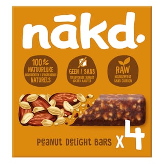 Nàkd | Barres | Fruit&Nut | Cacahuète 