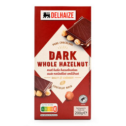 Delhaize | Pure Chocolade | Hazelnoten 200 gr