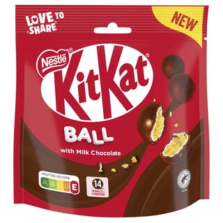 KitKat | Chocolade | Ballen | Knapperig 140 gr