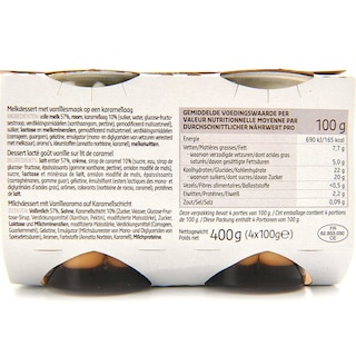 Delhaize | Liégeois | Vanille-Caramel 