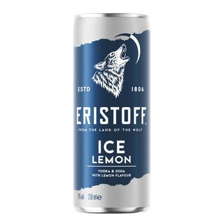 Eristoff | Vodka | Soda Lemon | 4% 25 cl